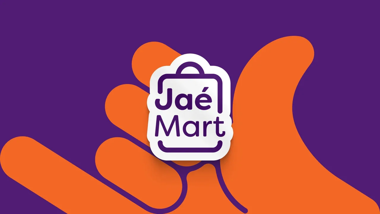 Identidade visual da Jaé Mart